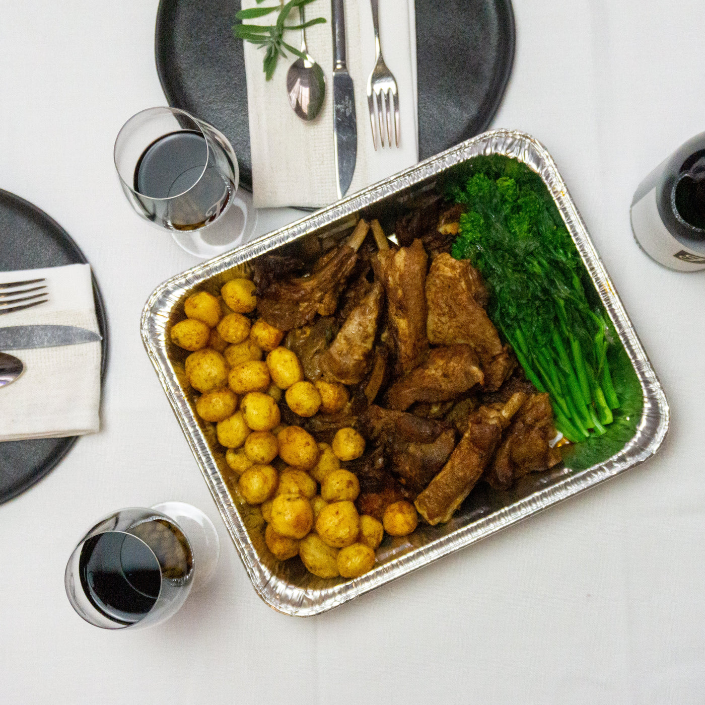 Roasted Quebec lamb