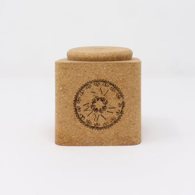 Ferreira cork flower of salt jar